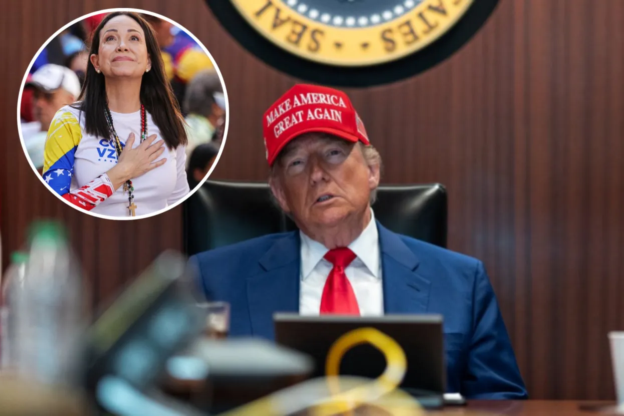 Maria Corina Machado i Donald Trump