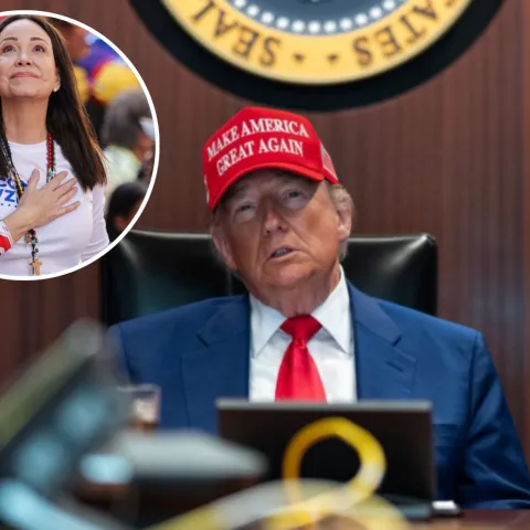 Maria Corina Machado i Donald Trump