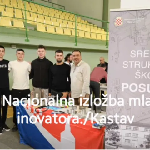 Posuški učenici osvojili zlato na Nacionalnoj izložbi mladih inovatora 