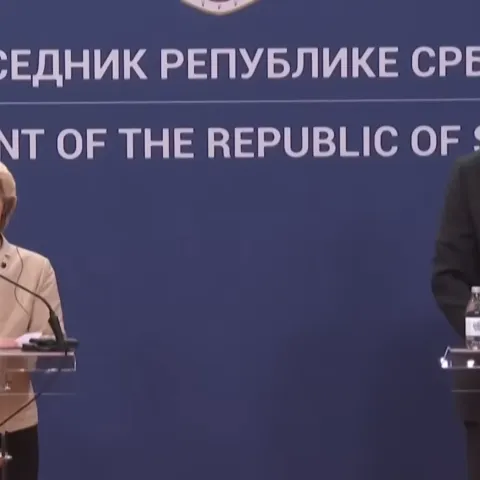 Von der Leyen i Vučić