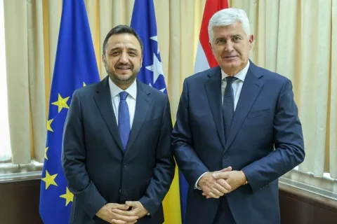 Čović s veleposlanikom Republike Turske u BiH Eminom Aksekijem