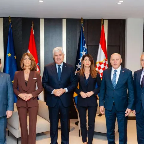 Čović s potpredsjednicima Vlade RH o infrastrukturnim i razvojnim projektima