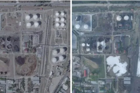 Uništenje ključnog ruskog naftnog terminala na Krimu