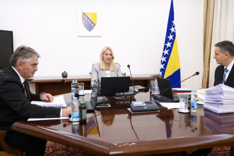 Komšić, Cvijanović i Bećirović