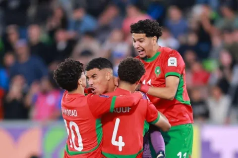 Mladi nogometaši Maroka