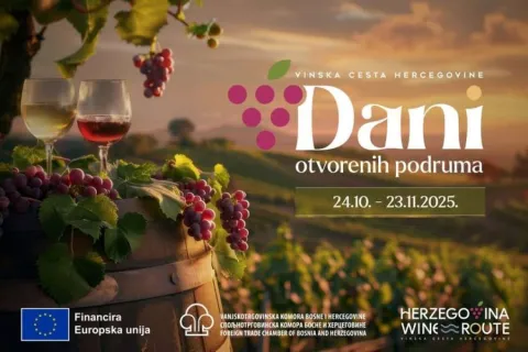 Dani otvorenih podruma 'Vinske ceste Hercegovine', promocija eno-gastronomije i turizma