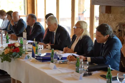 Dragan Čović i Lidija Bradara