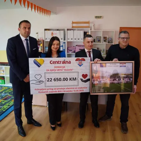 Humane zvijezde BiH i Hrvatske za dječji vrtić prikupile 22.650 KM