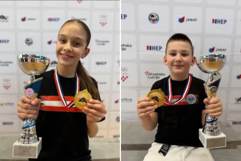 Anđela Ćorić i Matej Bandić