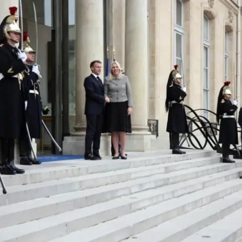 Macron i Cvijanović