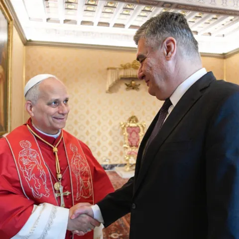 Ppa Lav XIV. i Zoran Milanović