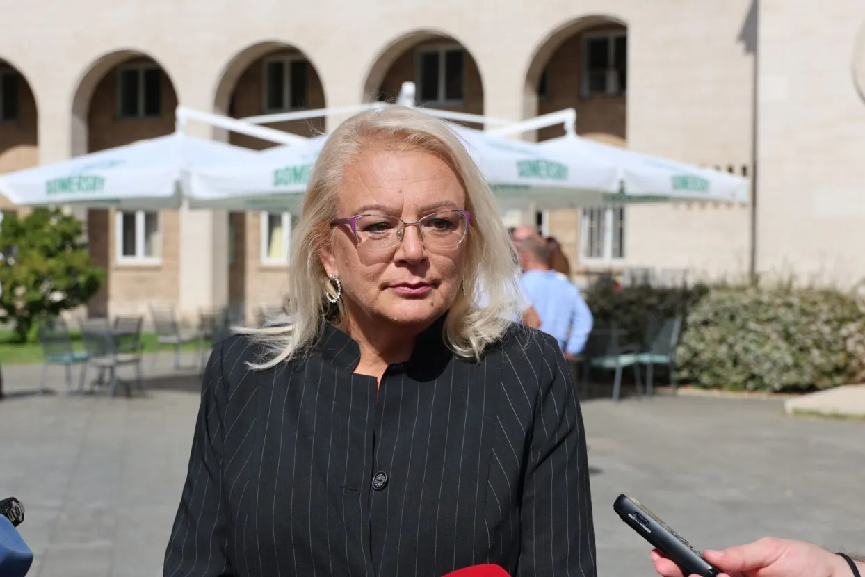 MOSTAR, 22. kolovoza (FENA) - Polaganjem vijenaca i odavanjem počasti svim hrvatskim braniteljima kod spomenika ispred Hrvatskog doma hercega Stjepana Kosače u Mostaru je u četvrtak obilježena 32. obljetnica osnivanja Hrvatske Republike Herceg-Bosne.(Foto FENA/Branka Soldo)