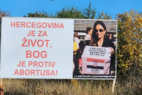 Plakati protiv Severininog koncerta