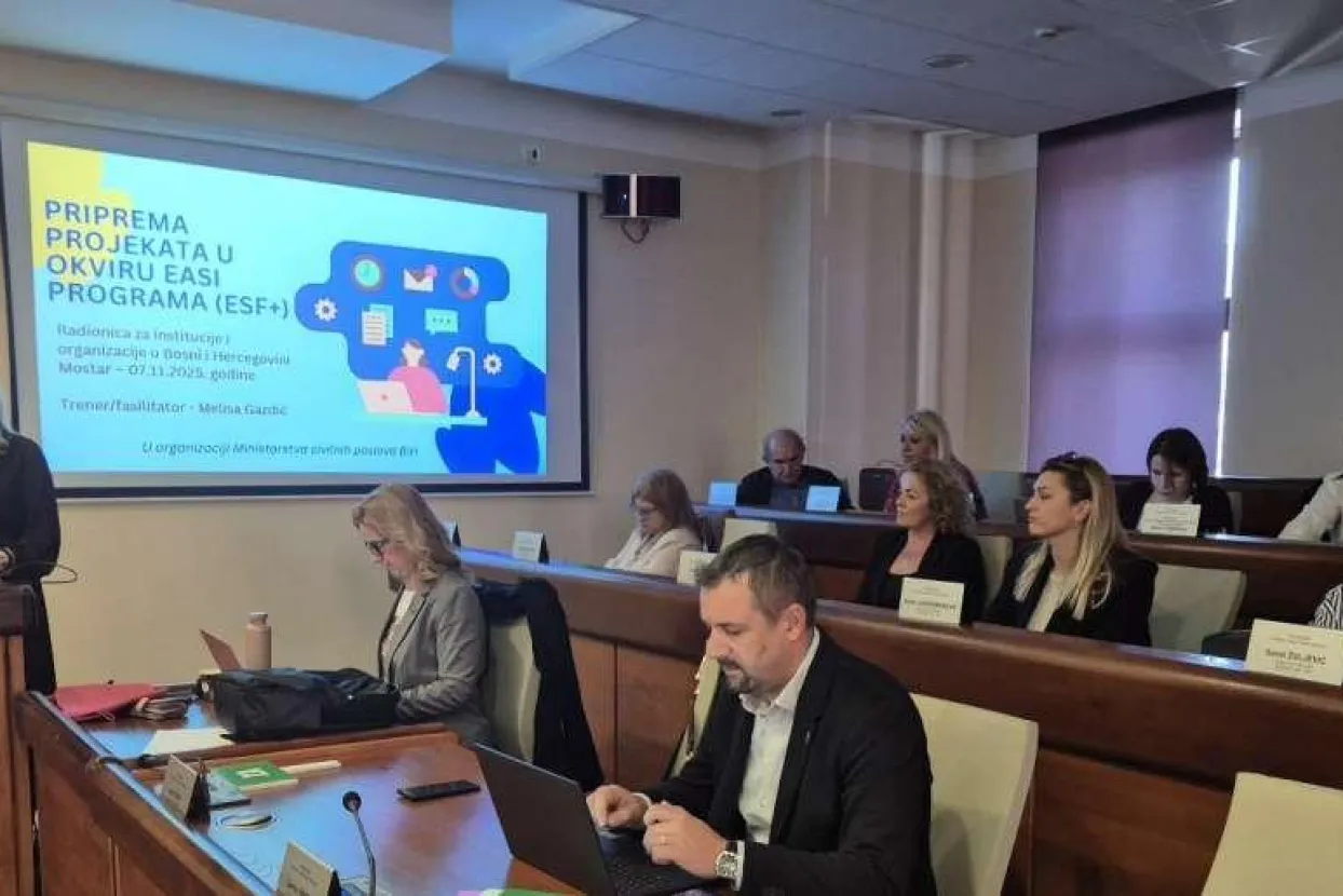 U Mostaru održana radionica o jačanju kapaciteta u pisanju EU projekata