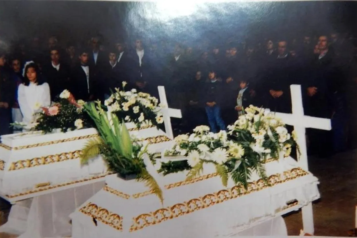 Sahrana stradalih djevojčica Antonije Sesar i Danijele Vidović