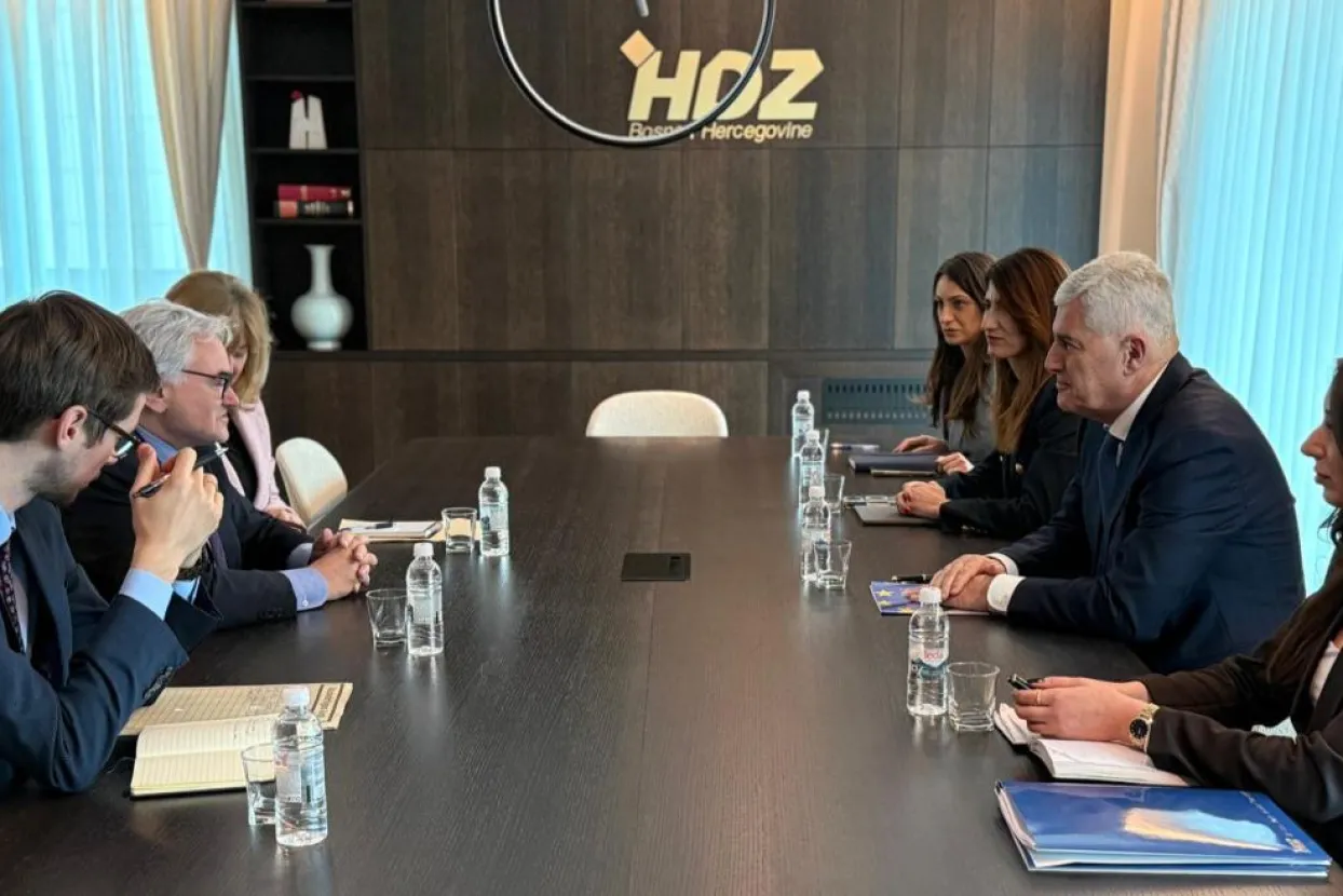 Čović se sastao sa njemačkim veleposlanikom Grannasom