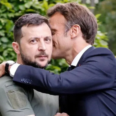 Zelenski i Macron