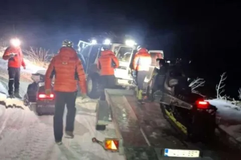 Gorski spašavatelji u noćnoj akciji evakuirali pripadnike OS-a BiH s Pločnog