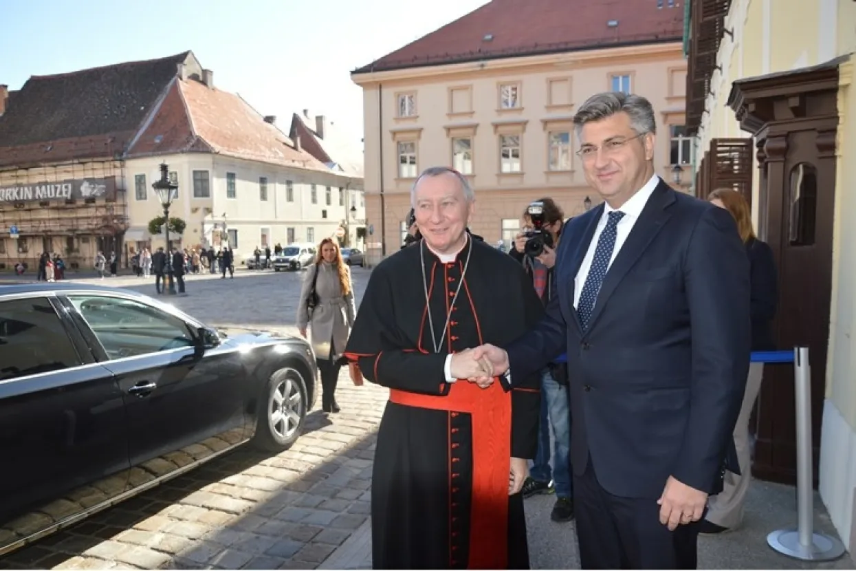 Plenković kod državnog tajnika Vatikana. Razgovarali o stanju u BiH