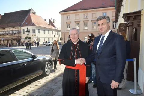 Plenković kod državnog tajnika Vatikana. Razgovarali o stanju u BiH