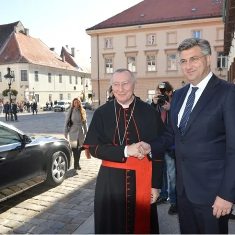 Plenković kod državnog tajnika Vatikana. Razgovarali o stanju u BiH