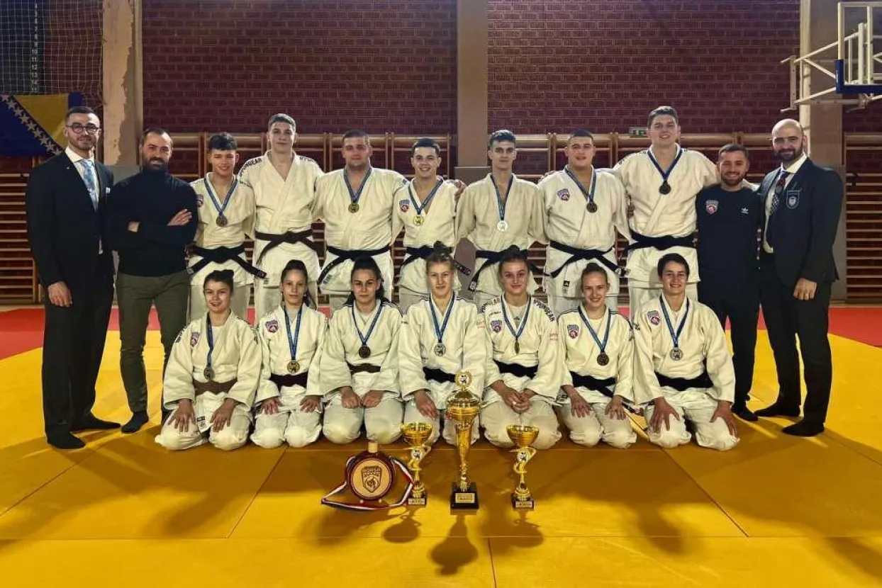 Judo klub Borsa Mostar trostruki seniorski prvak Bosne i Hercegovine