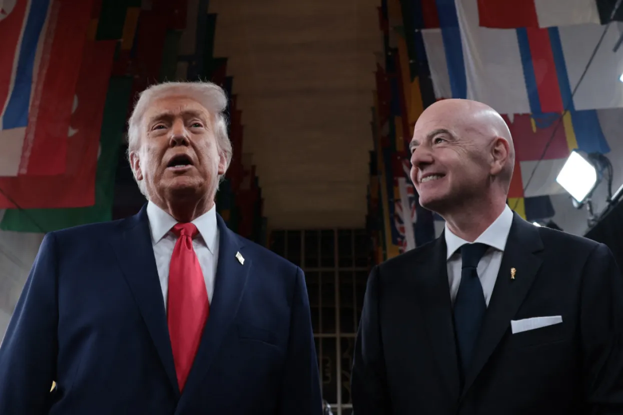 Trump i Infantino