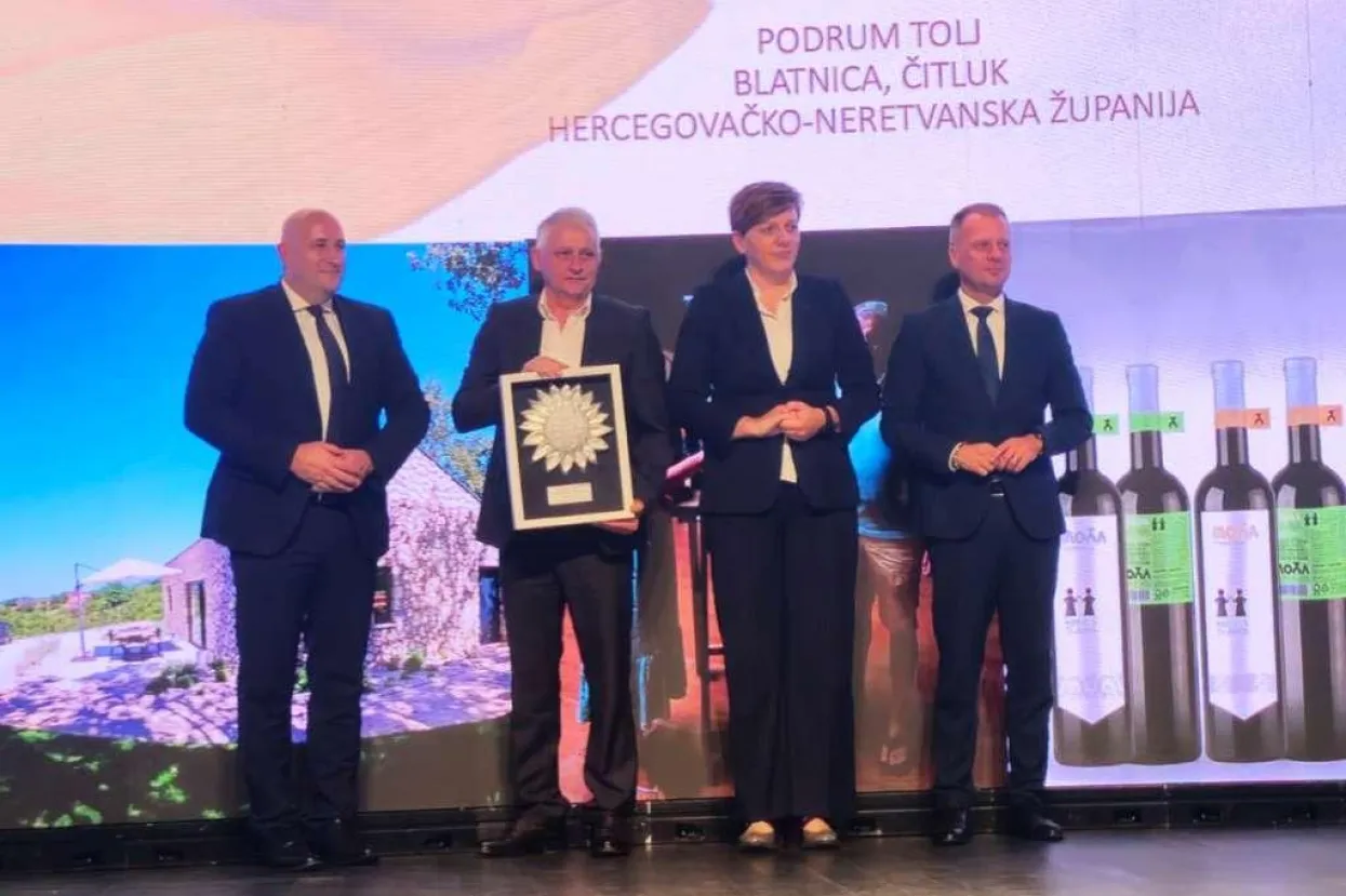 Podrum Tolj donio nagradu hercegovačkom ruralu