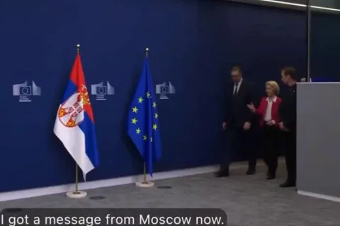 Vučić i von der Leyen