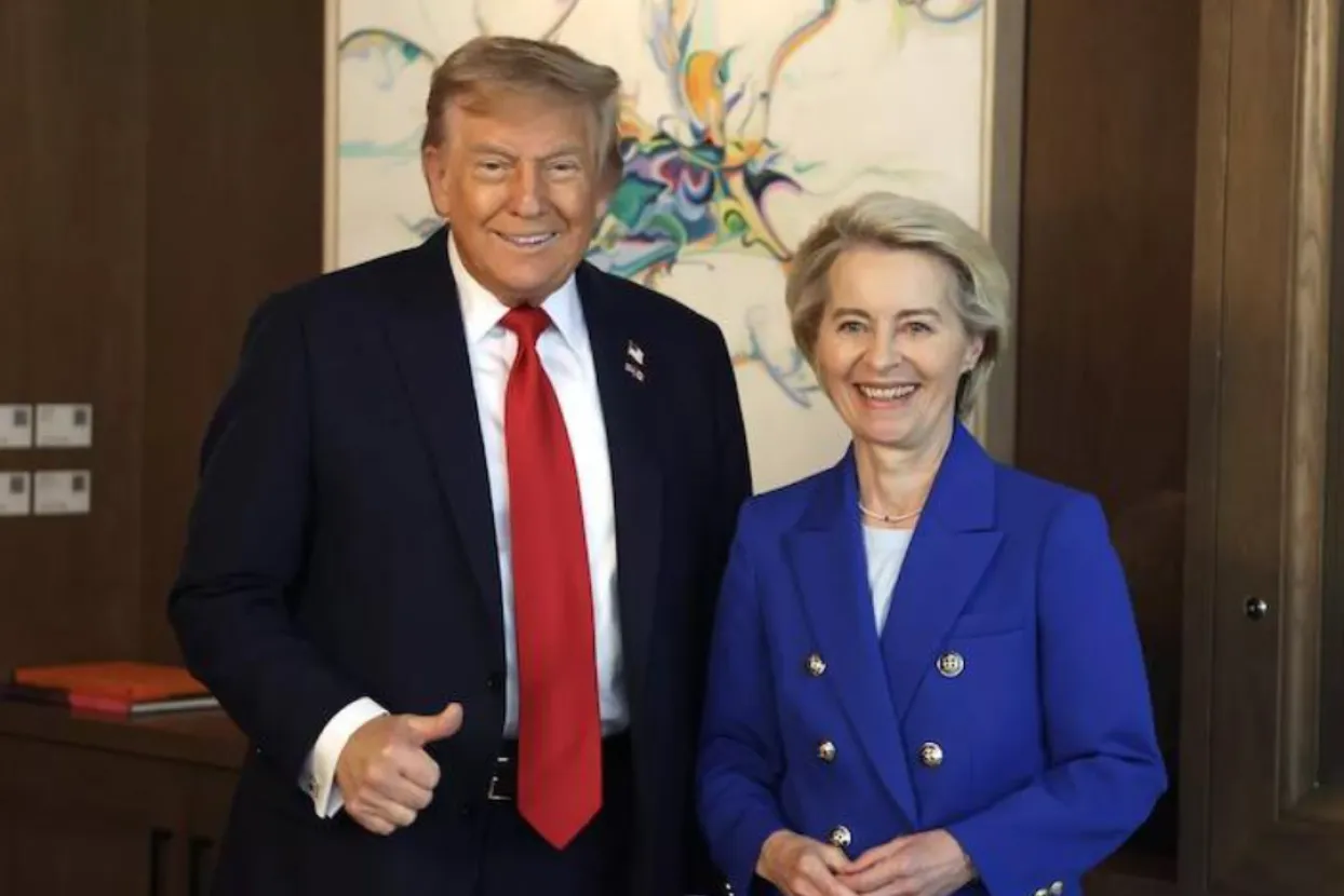 Trump i von der Leyen