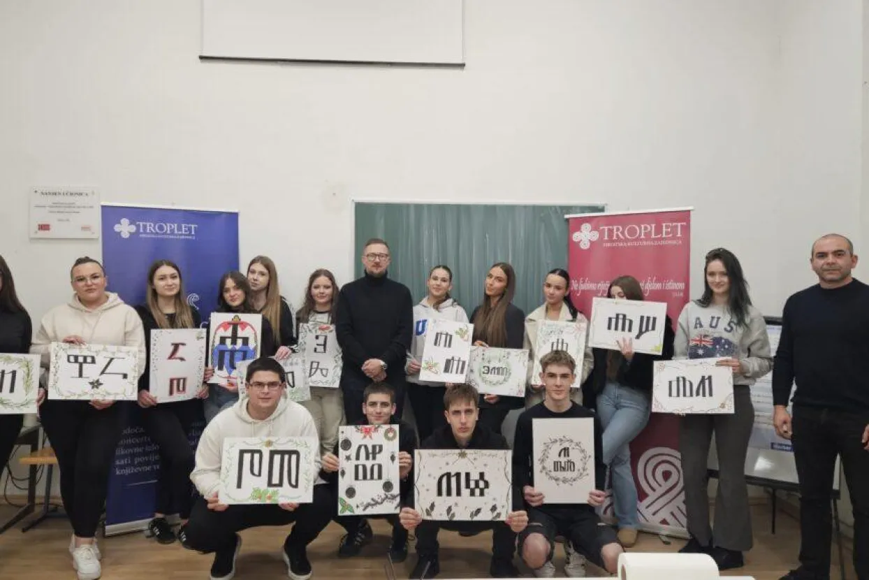 Troplet organizirao radionicu pisanja glagoljice