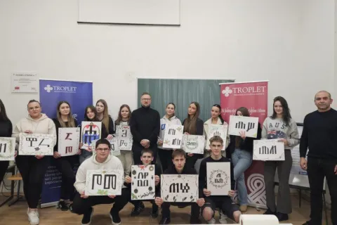 Troplet organizirao radionicu pisanja glagoljice