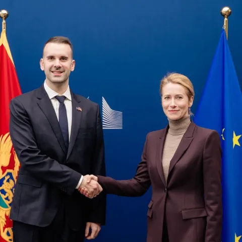 Milojko Spajić i Kaja Kallas