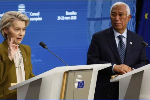 Von der Leyen i Costa