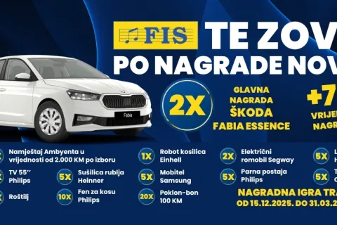 FIS nagradna igra "FIS te zove po nagrade nove"