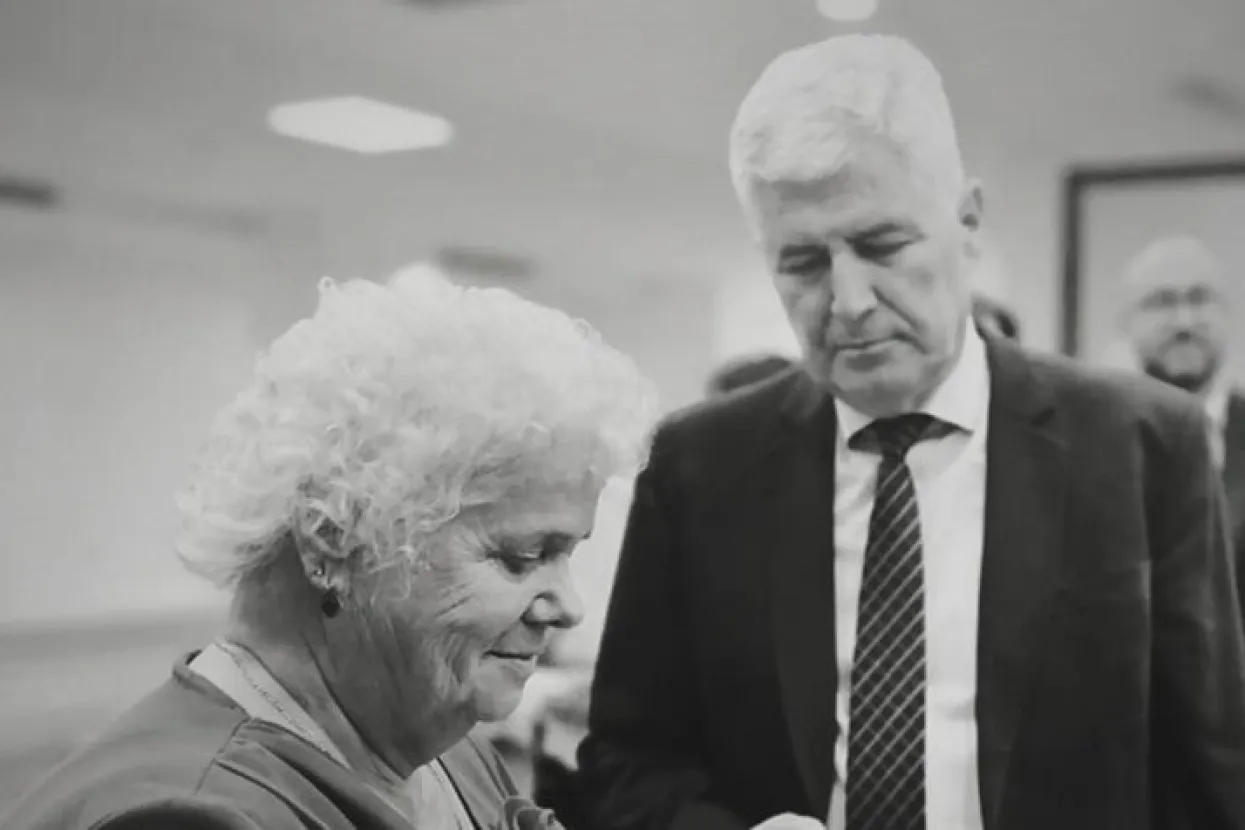 Čović uputio posljednje zbogom Greti Filipović, heroini Domovinskog rata