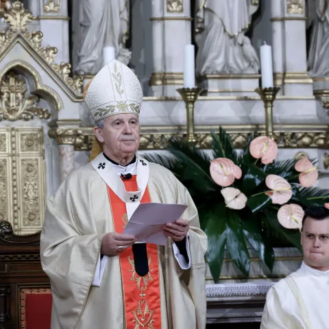 Nadbiskup Vuk&scaron;ić predvodio euharistijsko slavlje na Uskrs