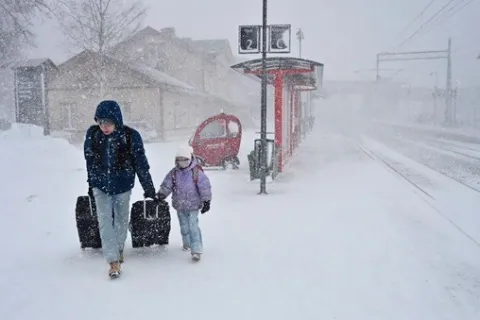 Snježna oluja pogodila &Scaron;vedsku