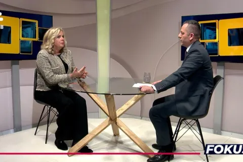 Željana Zovko u emisiji RTV HB "Fokus"