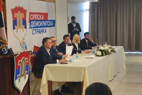 Blanu&scaron;a jednoglasno izabran za predsjednika SDS-a