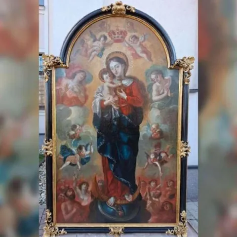 U Muzej Franjevačkog samostana Tolisa kod Ora&scaron;ja vraćena vrijedna slika iz 18. stoljeća