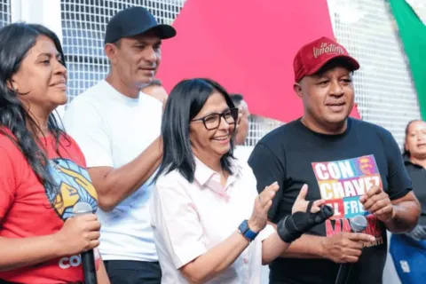 Delcy Rodr&iacute;guez