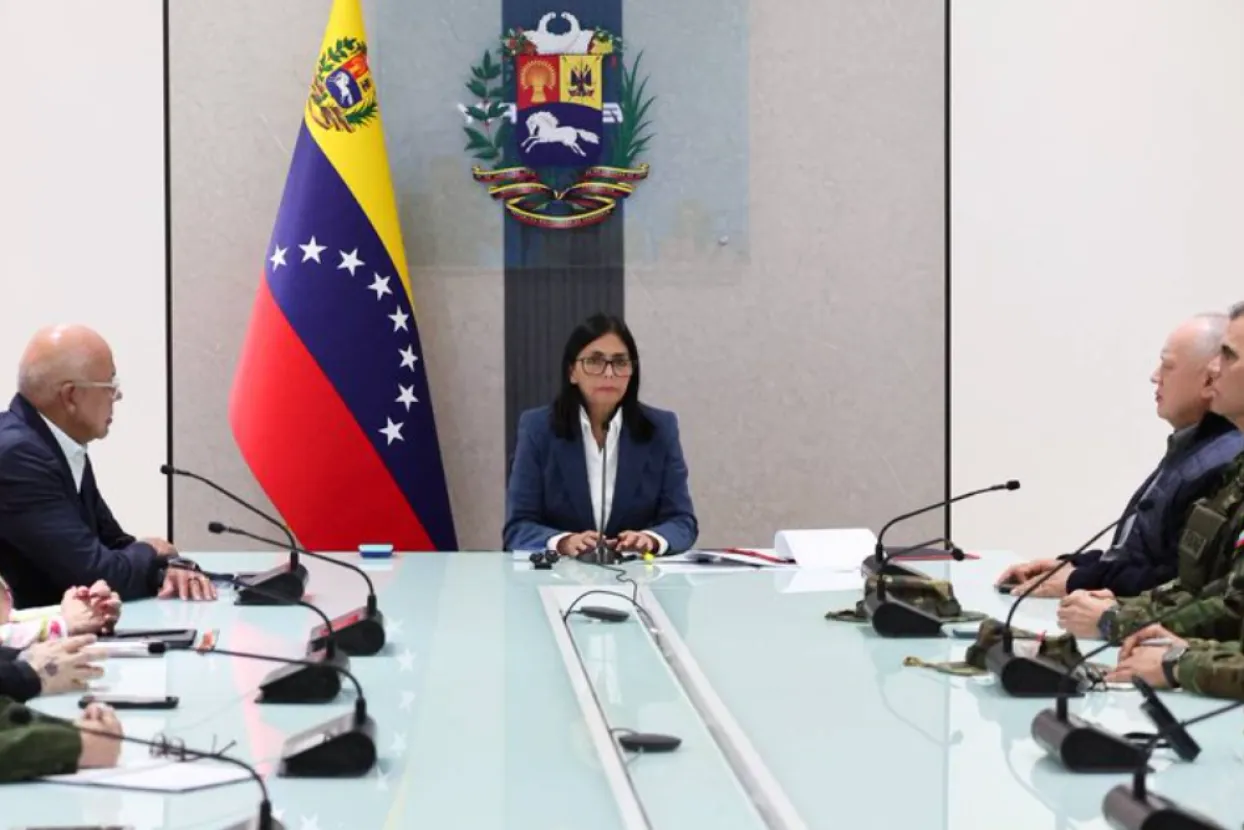 Delcy Rodr&iacute;guez