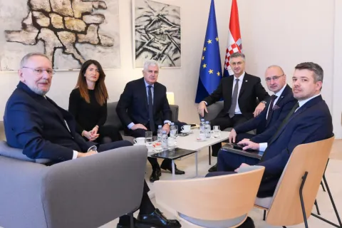 Sastanak Čovića i Plenkovića