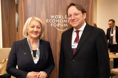 Borjana Kri&scaron;to u Davosu