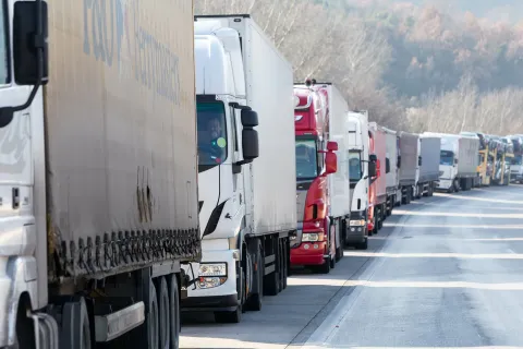 Blokada graničnih prijelaza prema EU: Oko 75.000 kamiona iz četiri države očekuje se na prosvjedima