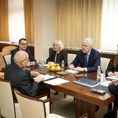 Čović s apostolskim nuncijem Chullikattom