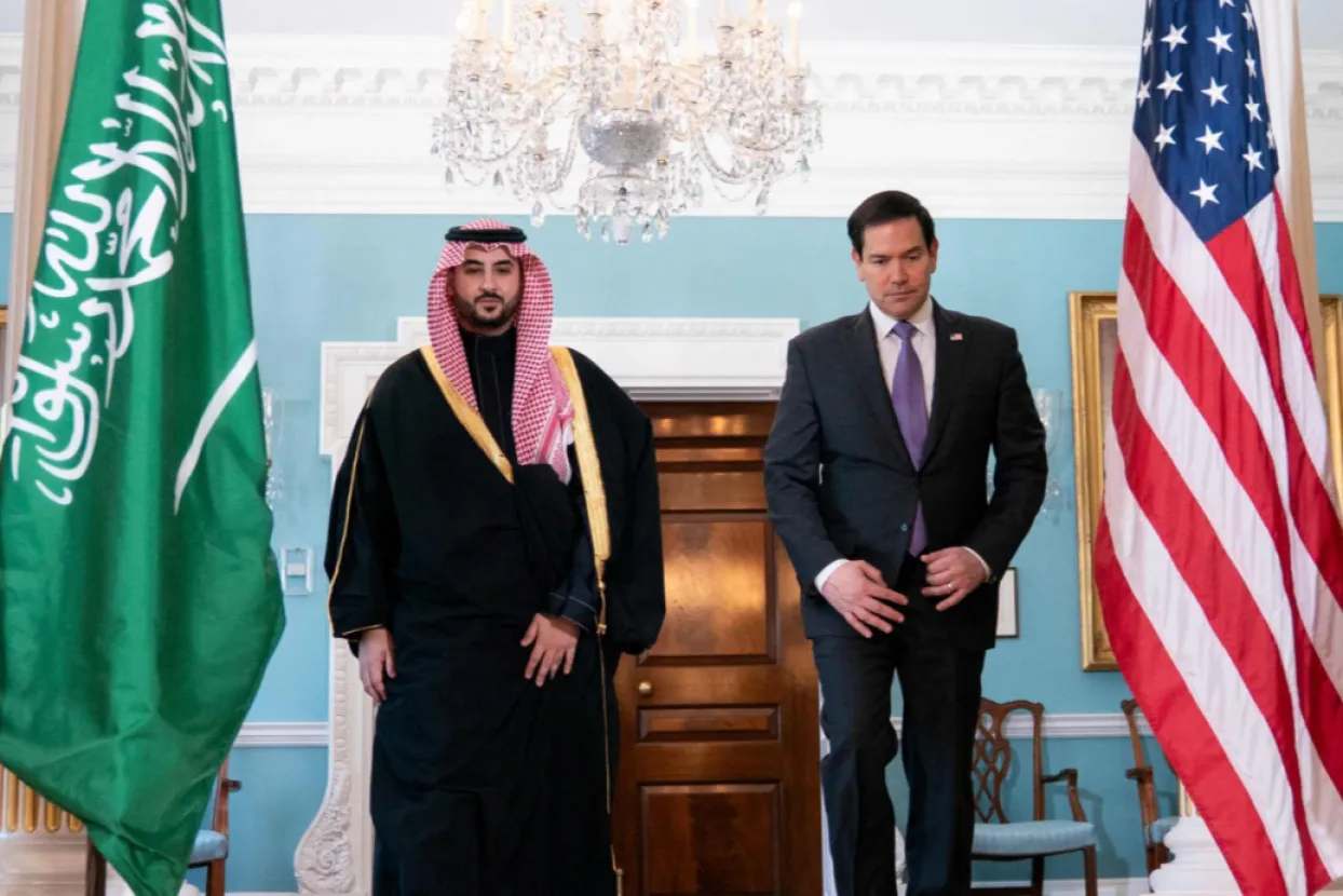 Princ Khalid bin Salman i Marco Rubio