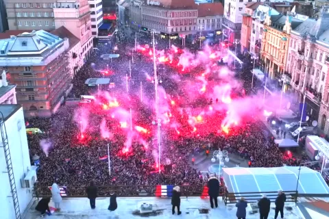 Doček rukometa&scaron;a 2025.