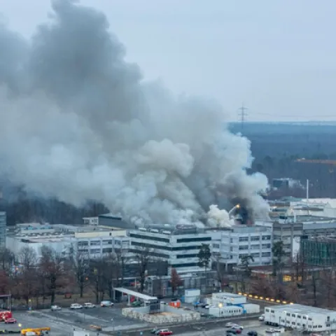 Velik požar u Njemačkoj, zapalio se akcelerator čestica